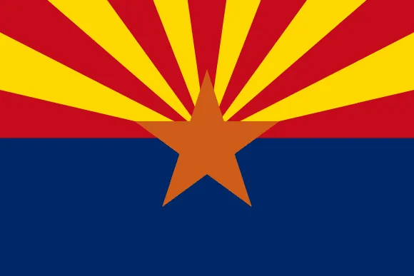 Map of Arizona showing pest control service areas