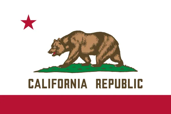 Map of California showing pest control service areas