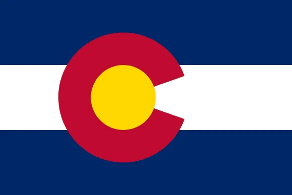 Map of Colorado showing pest control service areas