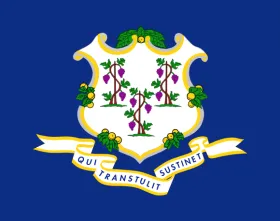 Map of Connecticut showing pest control service areas