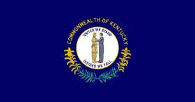 Map of Kentucky showing pest control service areas