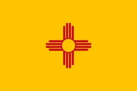 Map of New Mexico showing pest control service areas
