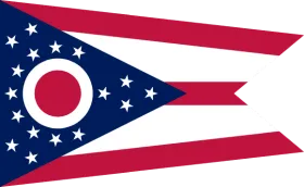 Map of Ohio showing pest control service areas