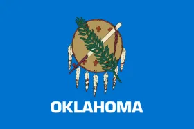 Map of Oklahoma showing pest control service areas