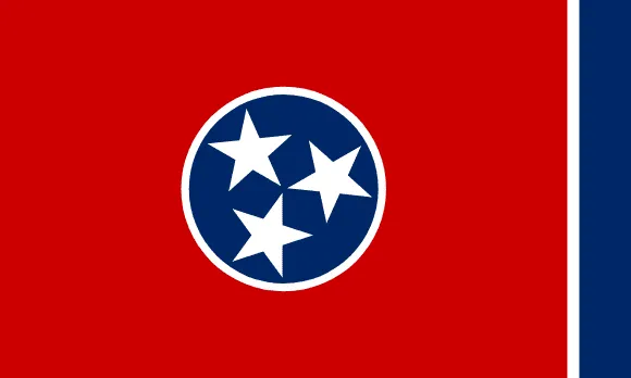 Map of Tennessee showing pest control service areas