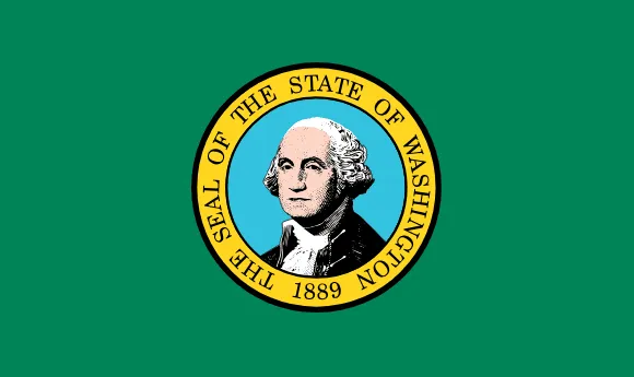 Map of Washington showing pest control service areas